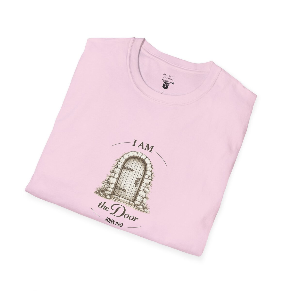 I AM the Door - JOHN 10:9 - Unisex Softstyle T-Shirt - Image 36