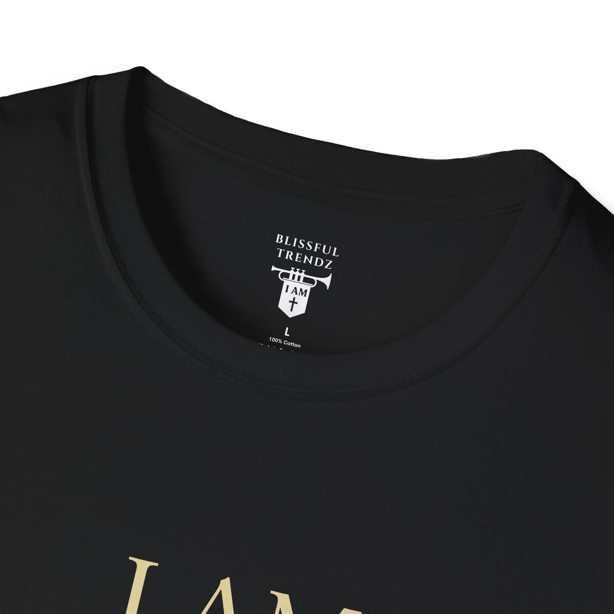 I AM Walking In Resurrection Power - Golden Path - Unisex Softstyle T-Shirt - Image 8
