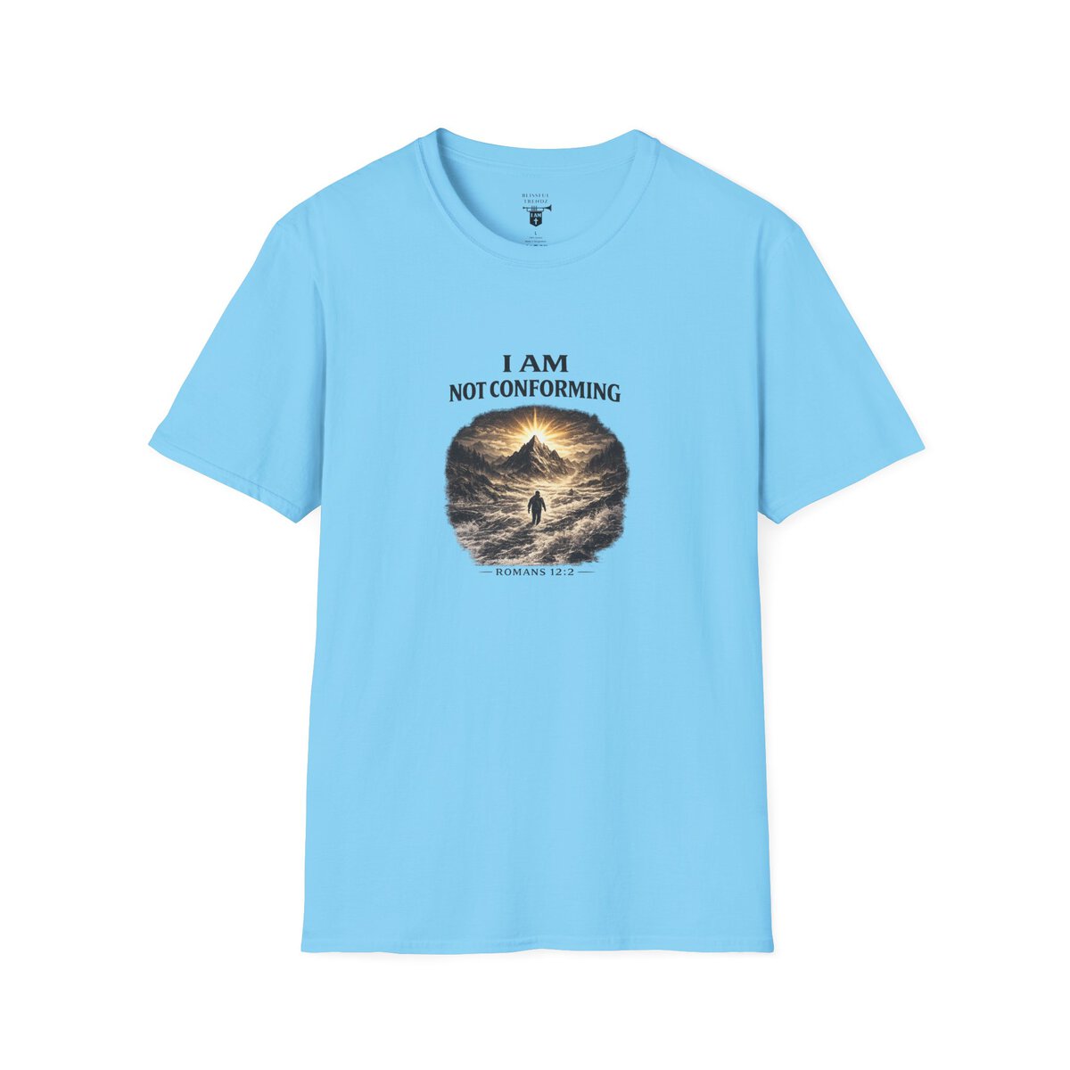 I AM Not Conforming - ROMANS 12:2 - Walking Against Current - Unisex Softstyle T-Shirt - Image 28