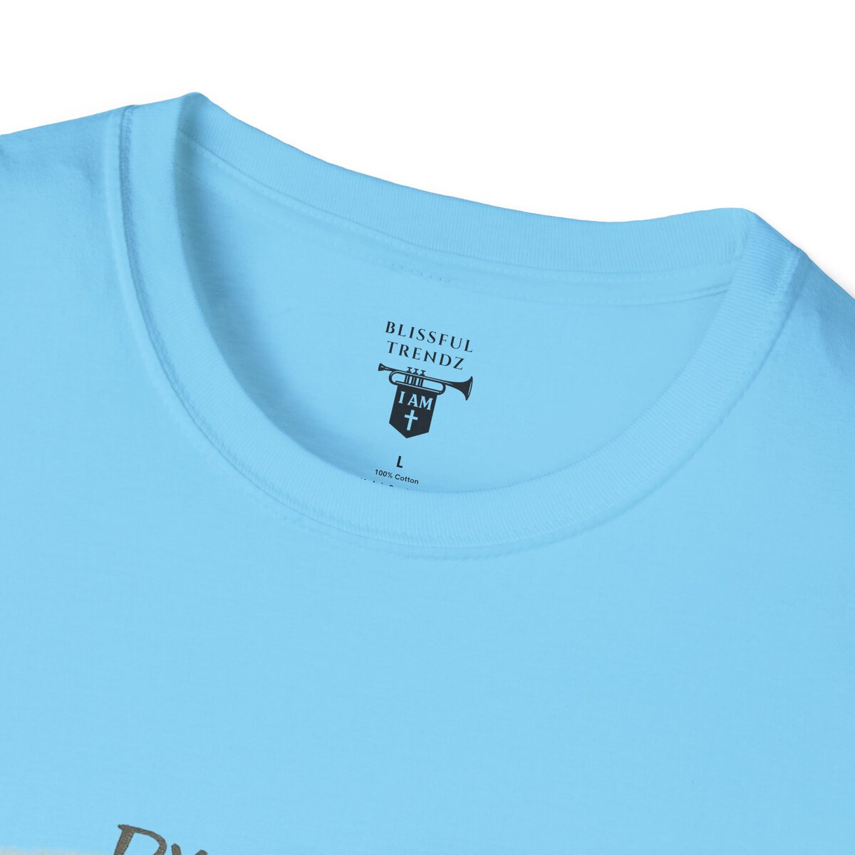 DYING DAILY - LIVING FULLY - TAKE UP YOUR CROSS DAILY - LUKE 9:23 - TYPOGRAPHY - Unisex Softstyle T-Shirt - Image 32