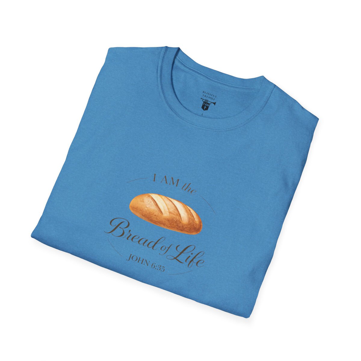 I AM the Bread of Life - JOHN 6:35 - Unisex Softstyle T-Shirt - Image 45