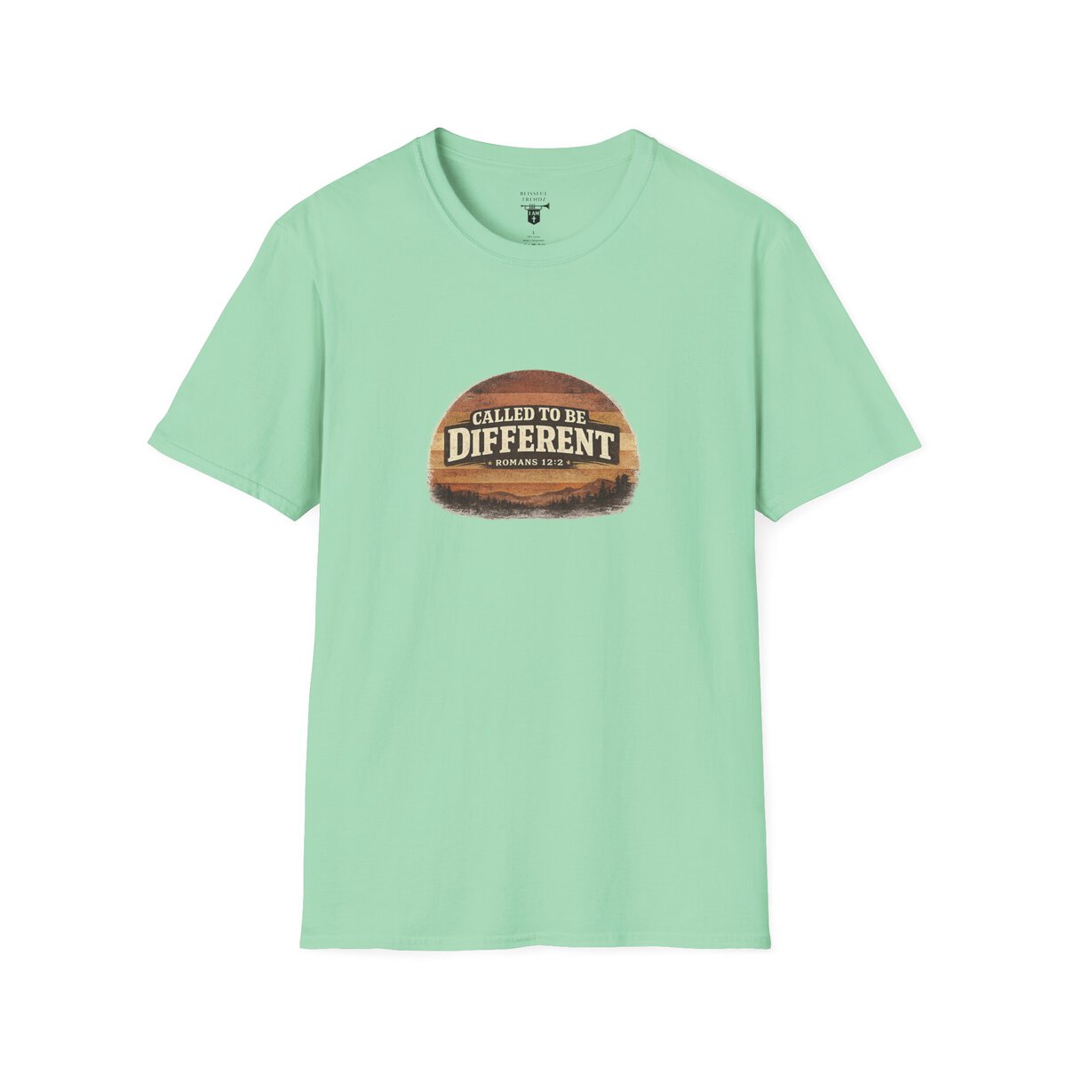 CALLED TO BE DIFFERENT - ROMANS 12:2 - Unisex Softstyle T-Shirt - Image 43