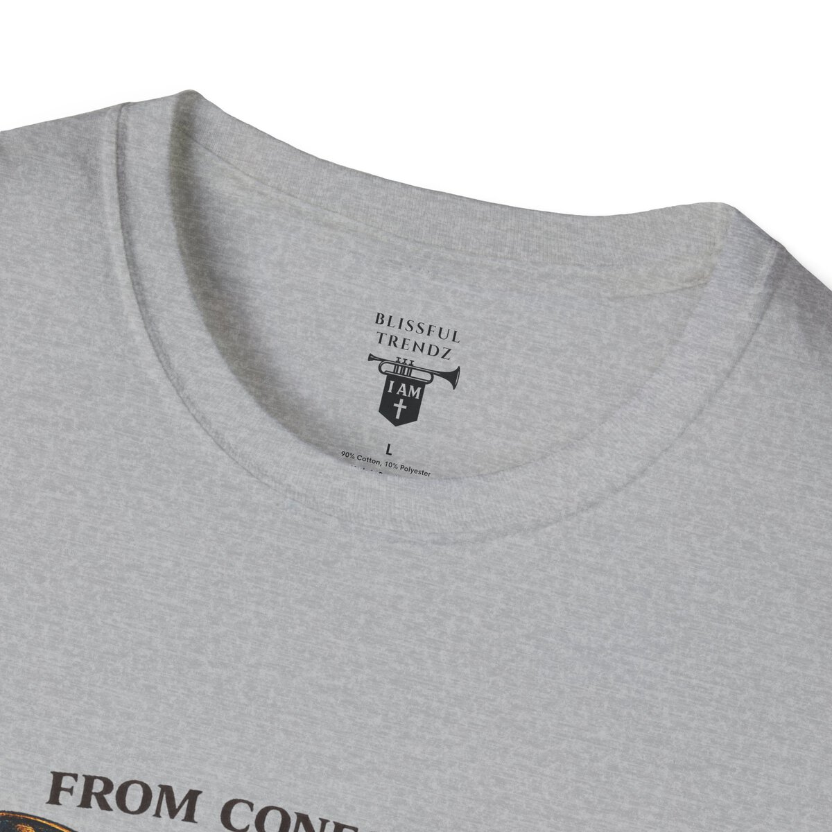 FROM CONFORMITY TO CHRIST - ROMANS 12:2 - BUTTERFLY - Unisex Softstyle T-Shirt - Image 17