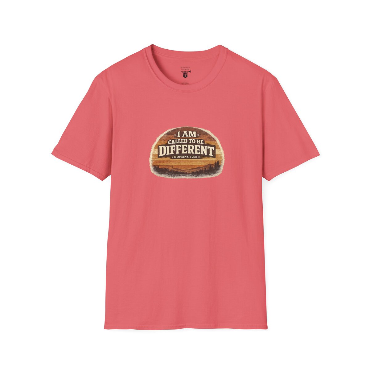 I AM CALLED TO BE DIFFERENT - ROMANS 12:2 - Unisex Softstyle T-Shirt - Image 7