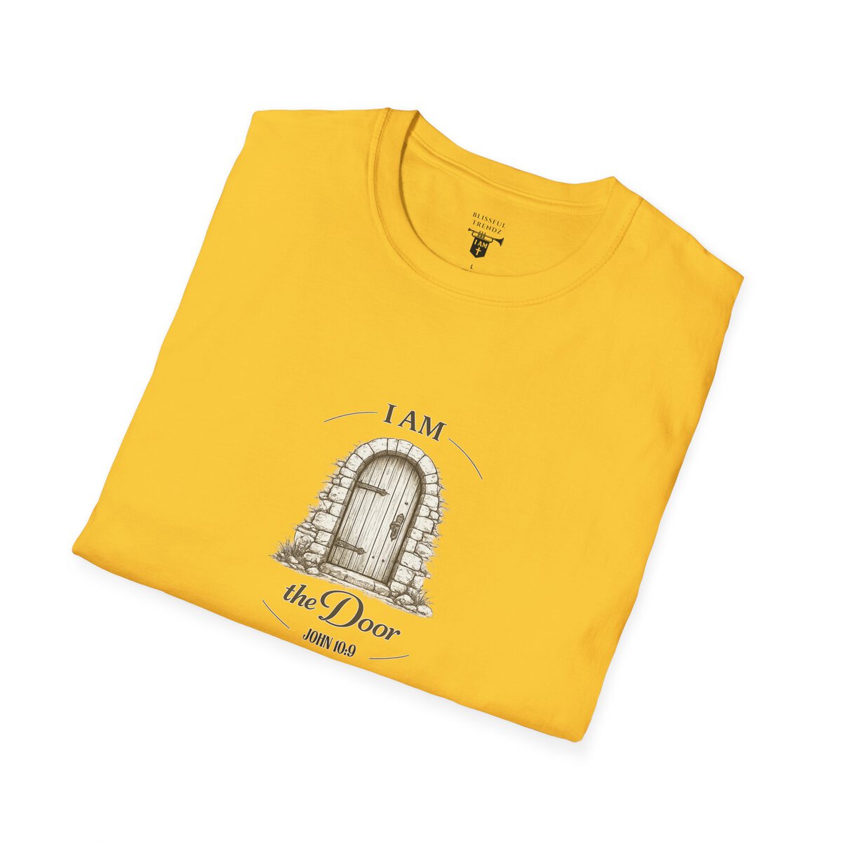 I AM the Door - JOHN 10:9 - Unisex Softstyle T-Shirt - Image 18