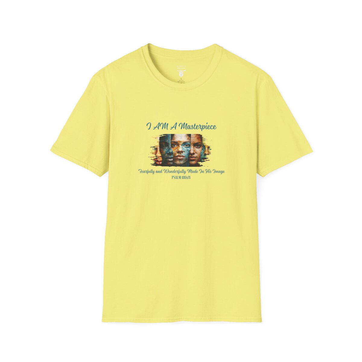 I AM A Masterpiece - Fearfully and Wonderfully Made In His Image - PSALM 139:14 - Unisex Softstyle T-Shirt - Image 13