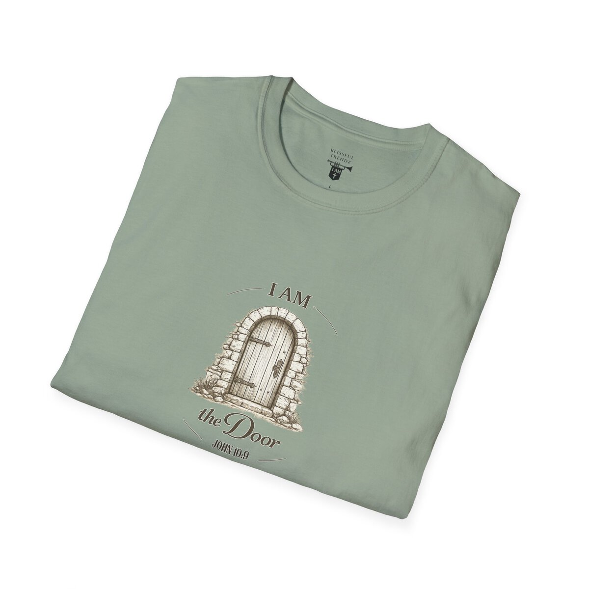 I AM the Door - JOHN 10:9 - Unisex Softstyle T-Shirt - Image 21