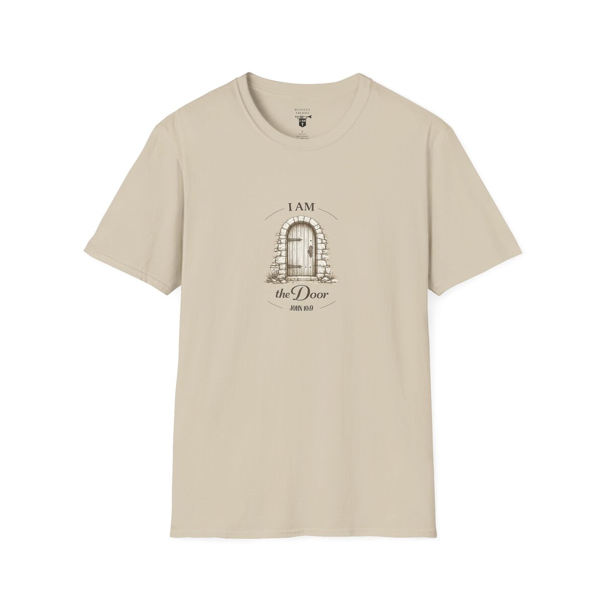 I AM the Door - JOHN 10:9 - Unisex Softstyle T-Shirt - Image 7