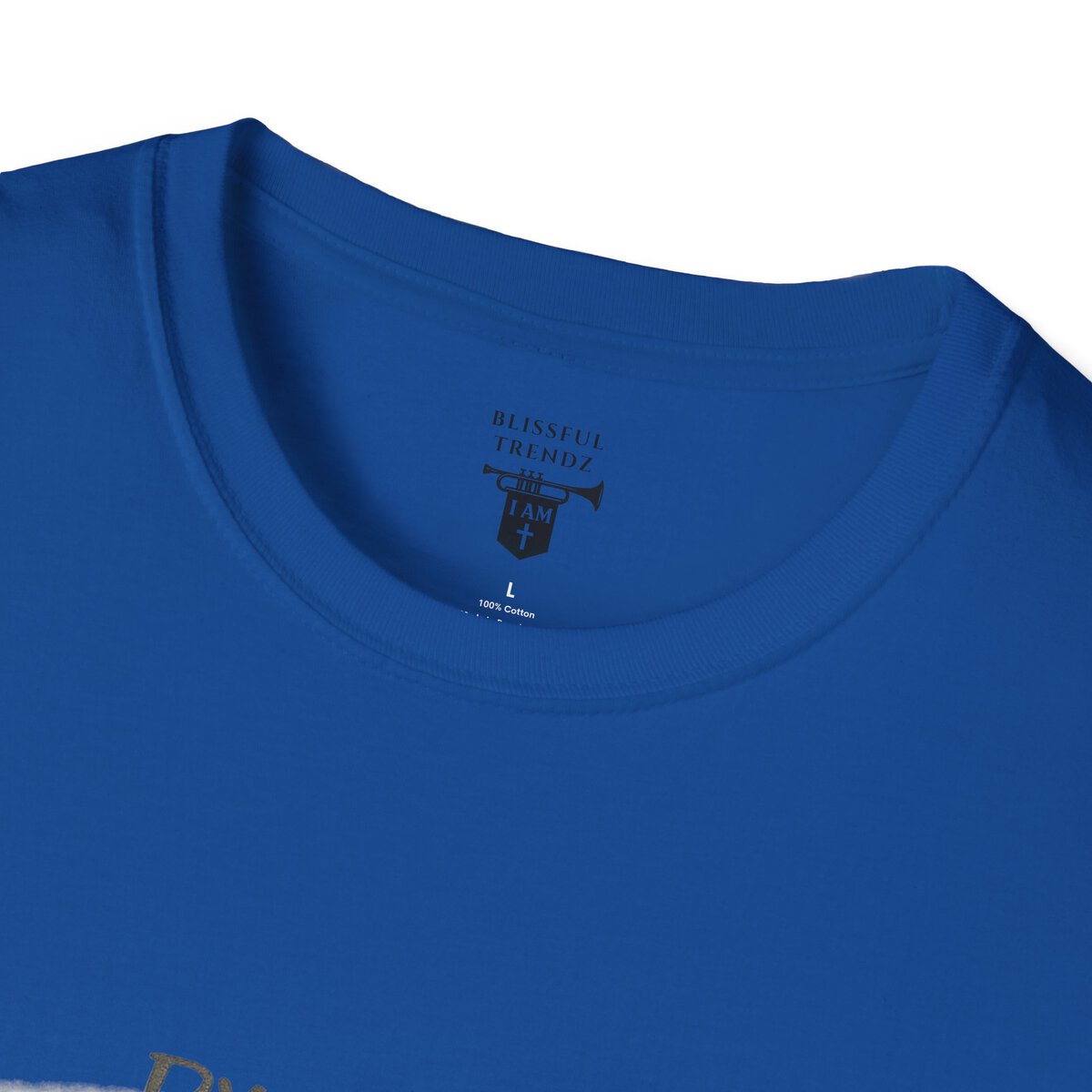 DYING DAILY - LIVING FULLY - TAKE UP YOUR CROSS DAILY - LUKE 9:23 - TYPOGRAPHY - Unisex Softstyle T-Shirt - Image 44