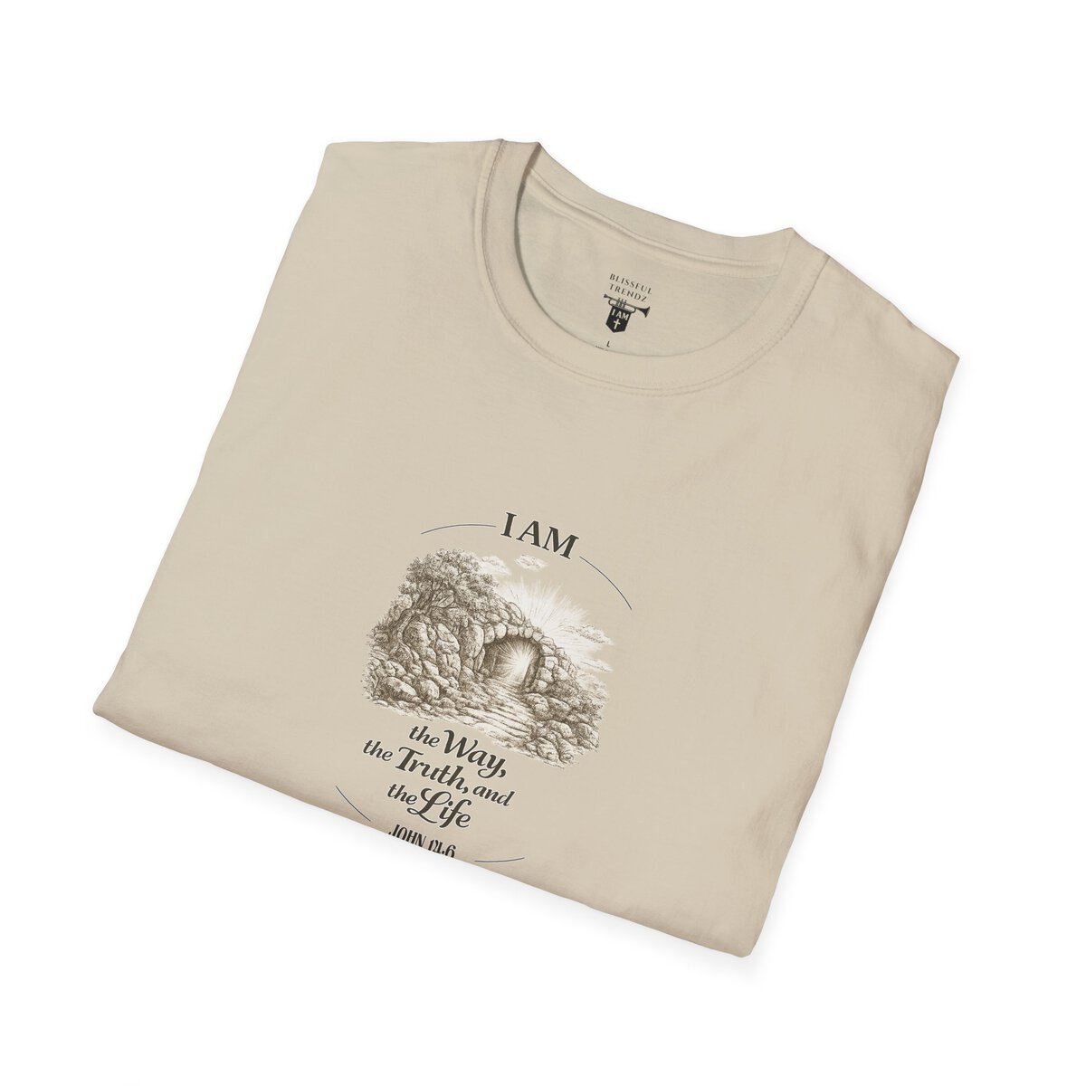 I AM the Way, the Truth, and the Life - JOHN 14:6 - Unisex Softstyle T-Shirt - Image 9