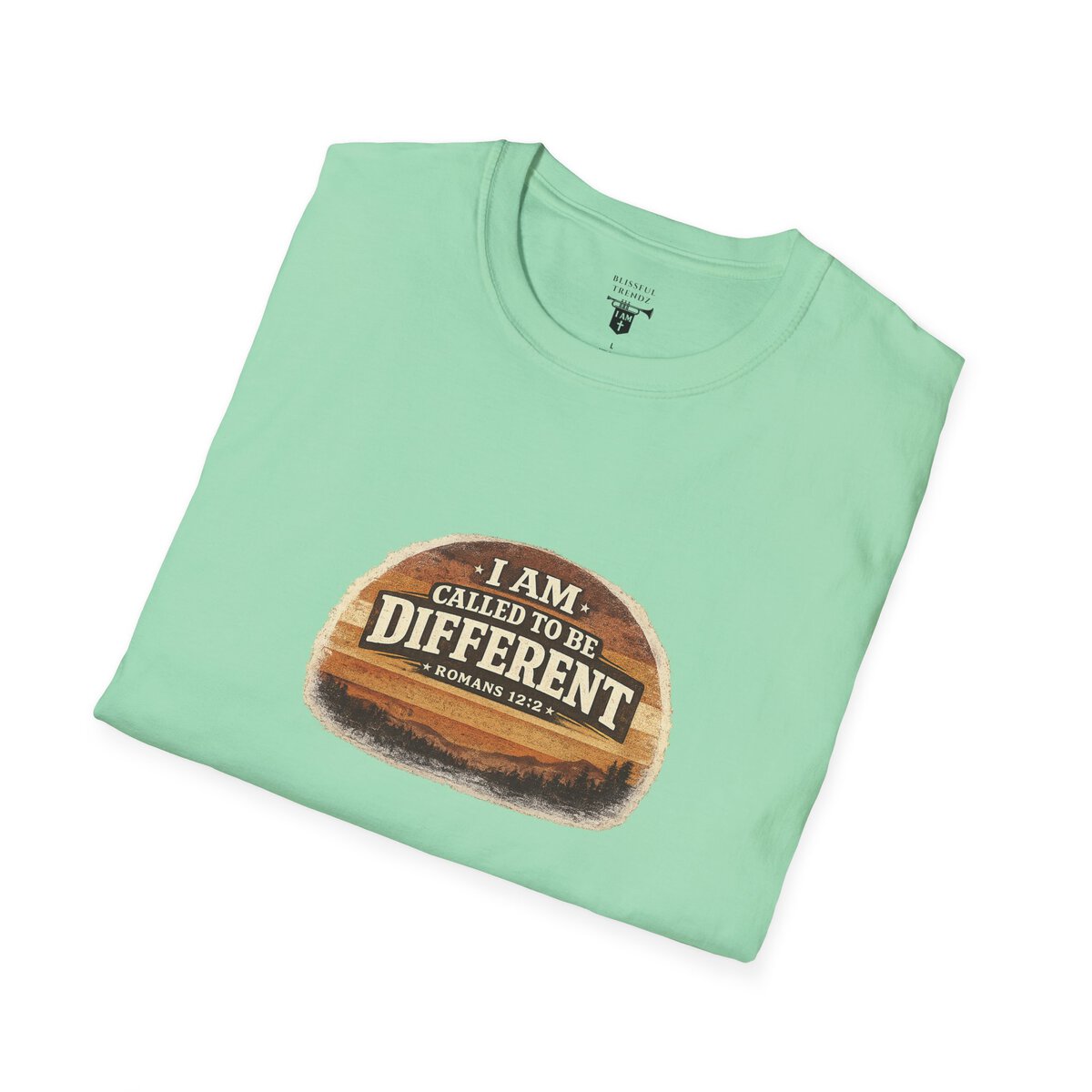 I AM CALLED TO BE DIFFERENT - ROMANS 12:2 - Unisex Softstyle T-Shirt - Image 21