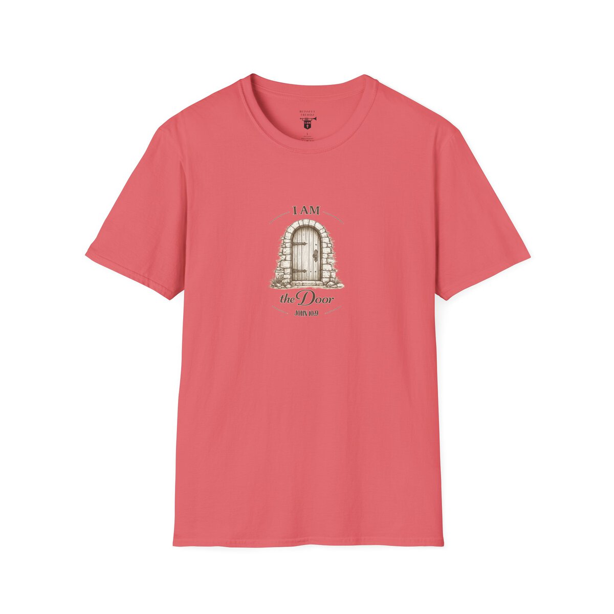 I AM the Door - JOHN 10:9 - Unisex Softstyle T-Shirt - Image 37