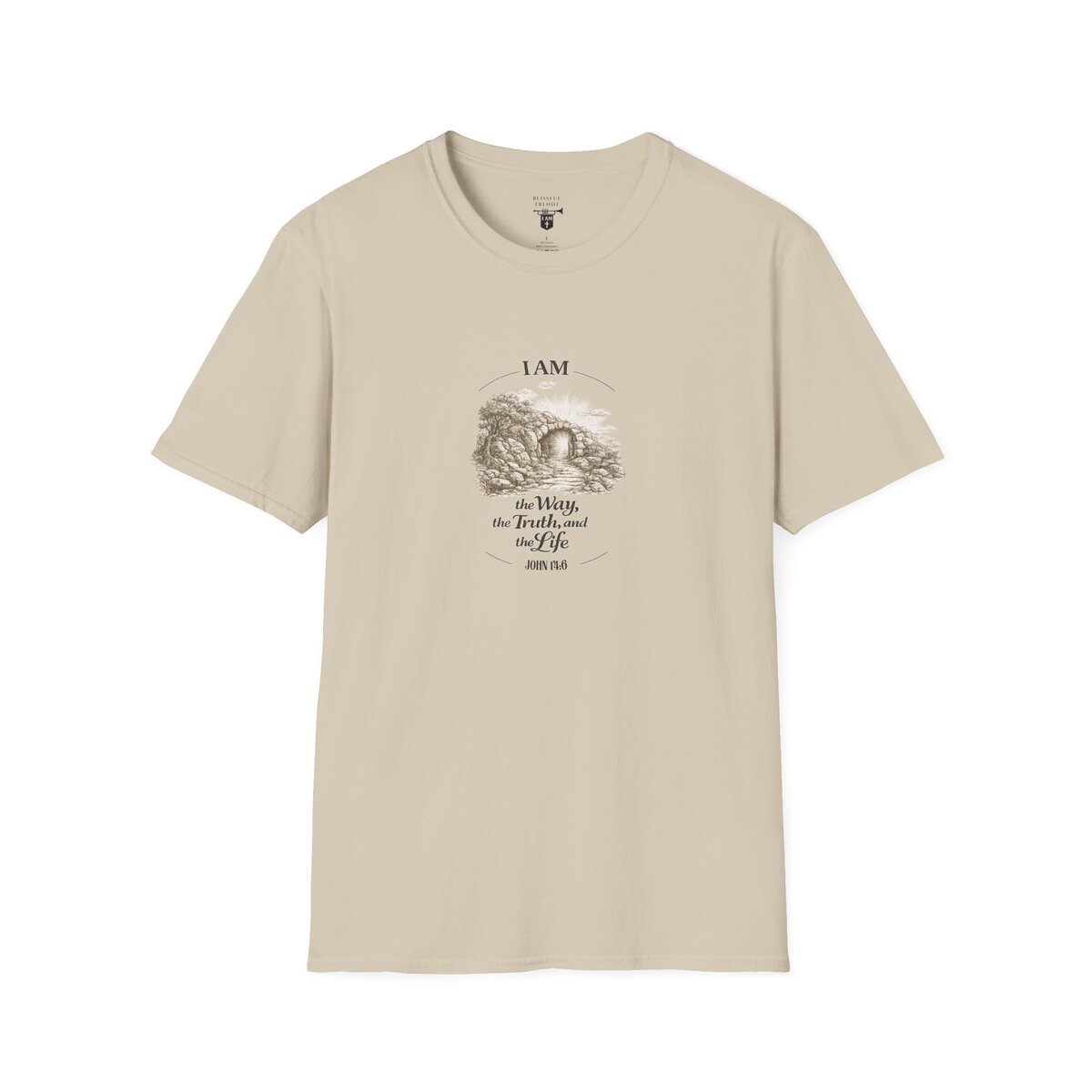 I AM the Way, the Truth, and the Life - JOHN 14:6 - Unisex Softstyle T-Shirt - Image 7