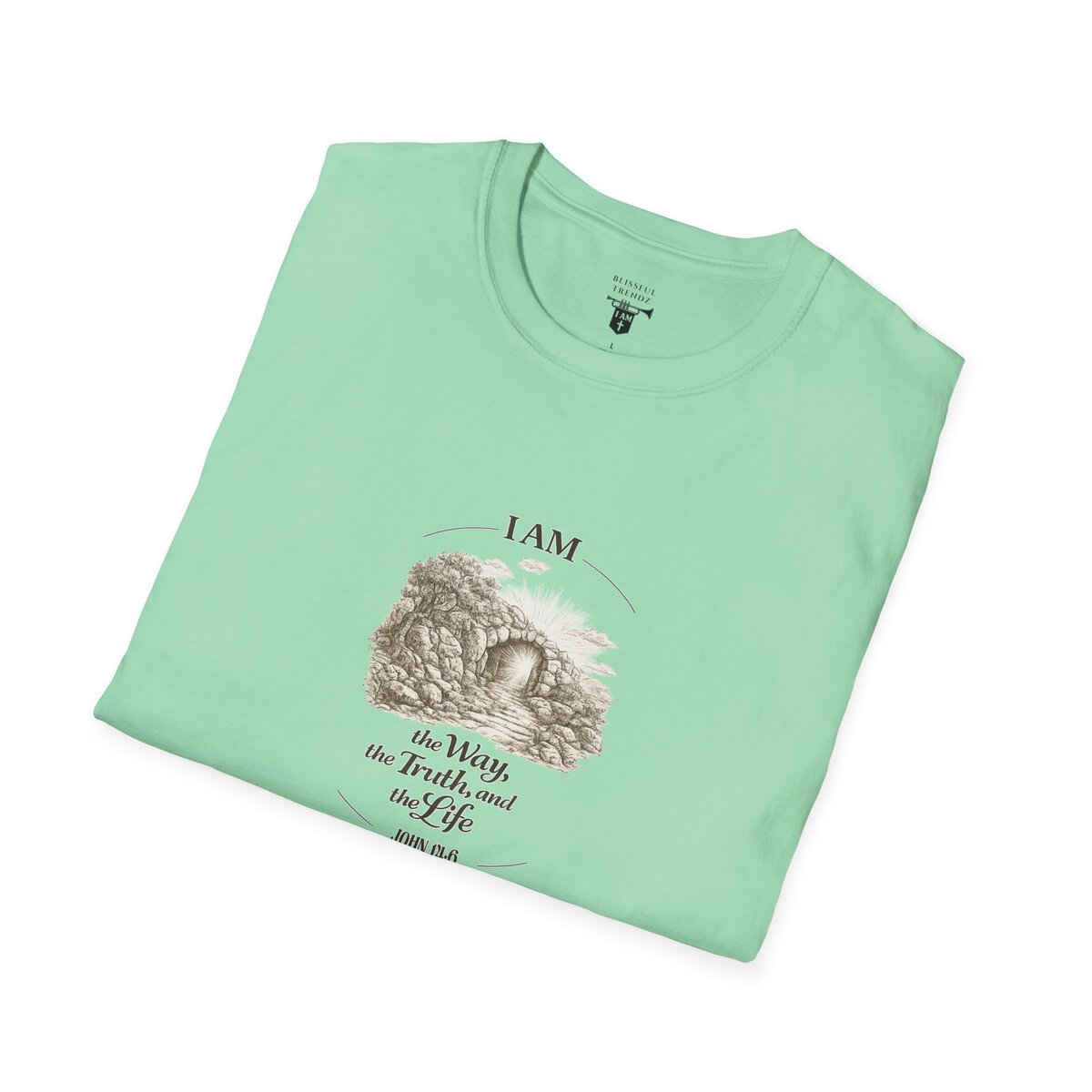 I AM the Way, the Truth, and the Life - JOHN 14:6 - Unisex Softstyle T-Shirt - Image 33