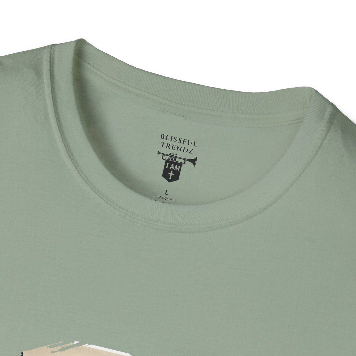 I AM Sustained By HIS Breath - JOB 33:4 - Unisex Softstyle T-Shirt - Image 26