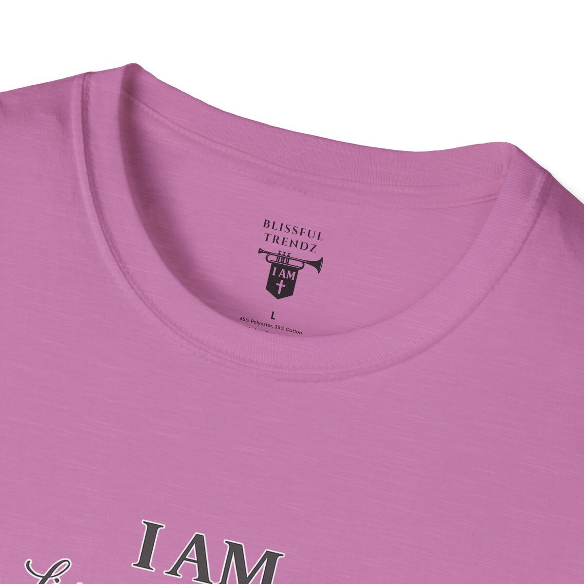 I AM Living a Christlike Life. I AM Walking Out What Was Written. A Journey From Conformity to Christ. - PSALM 40:7-8 - Unisex Softstyle T-Shirt - Image 40