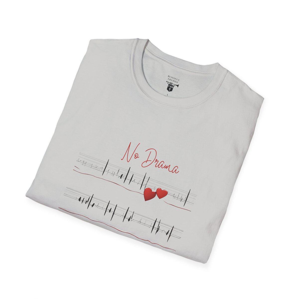 No Drama - No Trauma - Unisex Softstyle T-Shirt - Image 12