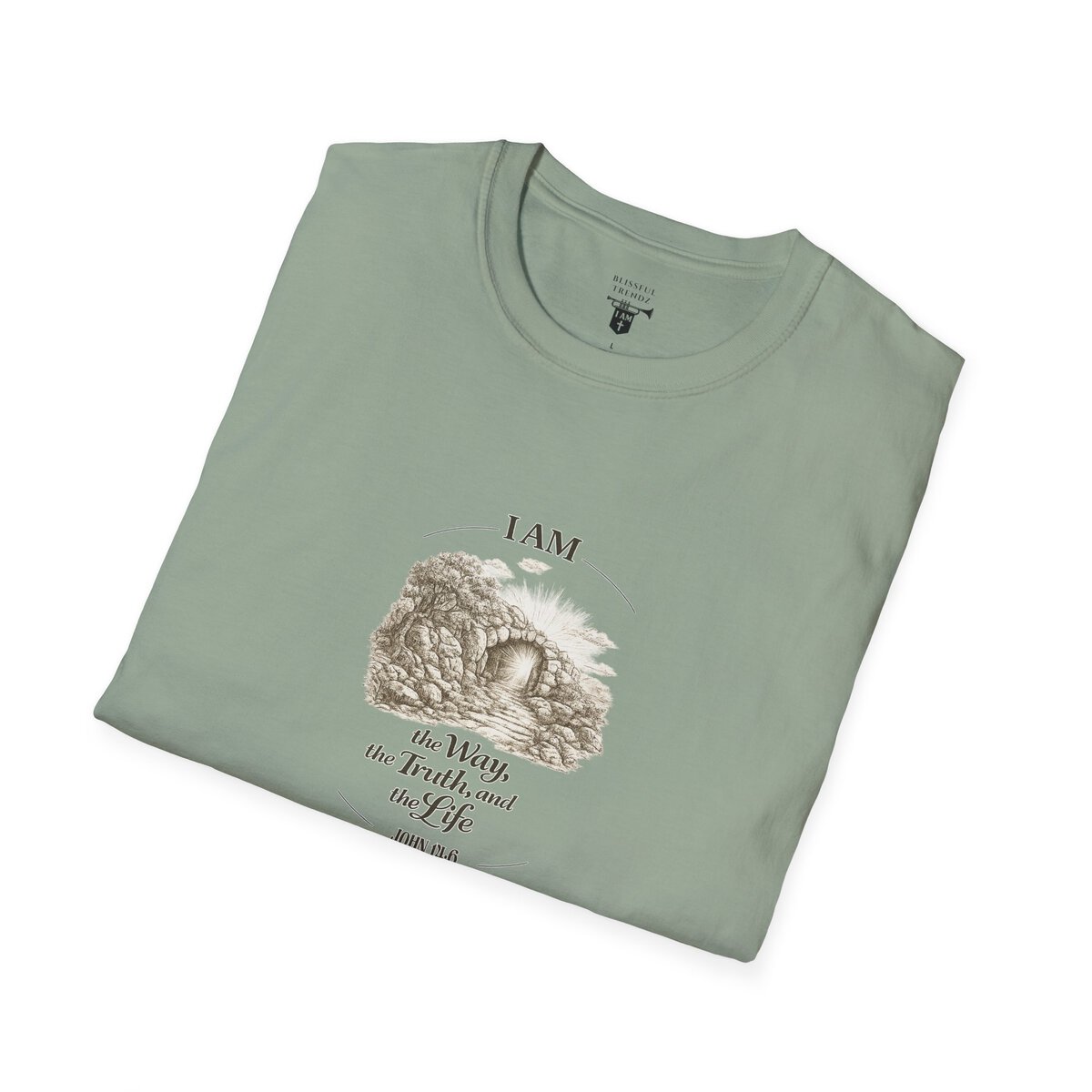 I AM the Way, the Truth, and the Life - JOHN 14:6 - Unisex Softstyle T-Shirt - Image 27