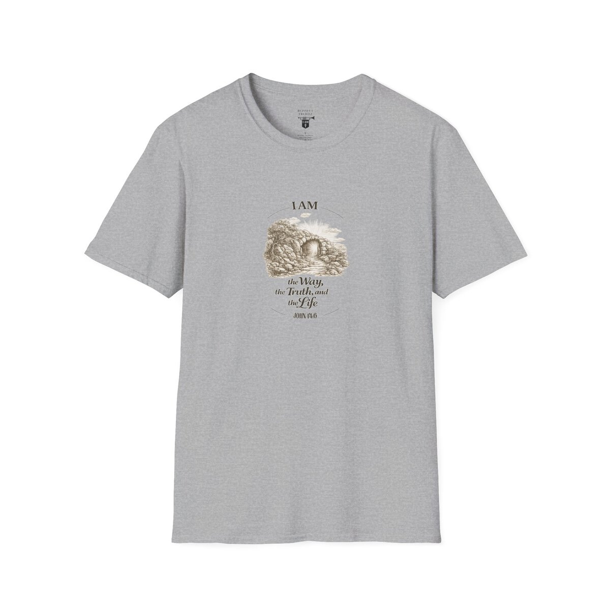 I AM the Way, the Truth, and the Life - JOHN 14:6 - Unisex Softstyle T-Shirt - Image 13