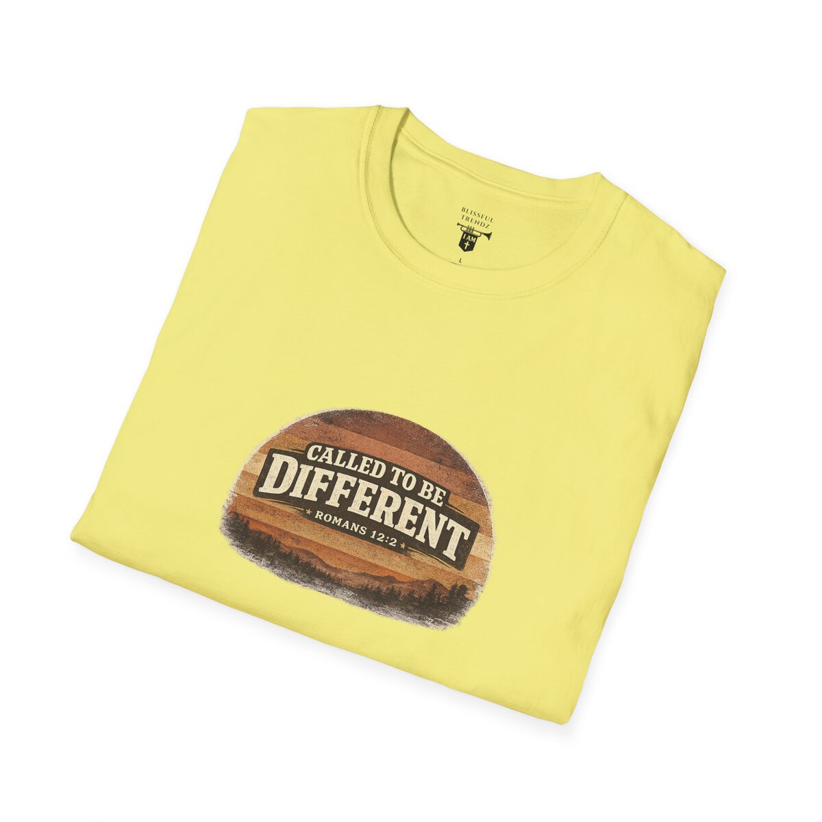 CALLED TO BE DIFFERENT - ROMANS 12:2 - Unisex Softstyle T-Shirt - Image 15