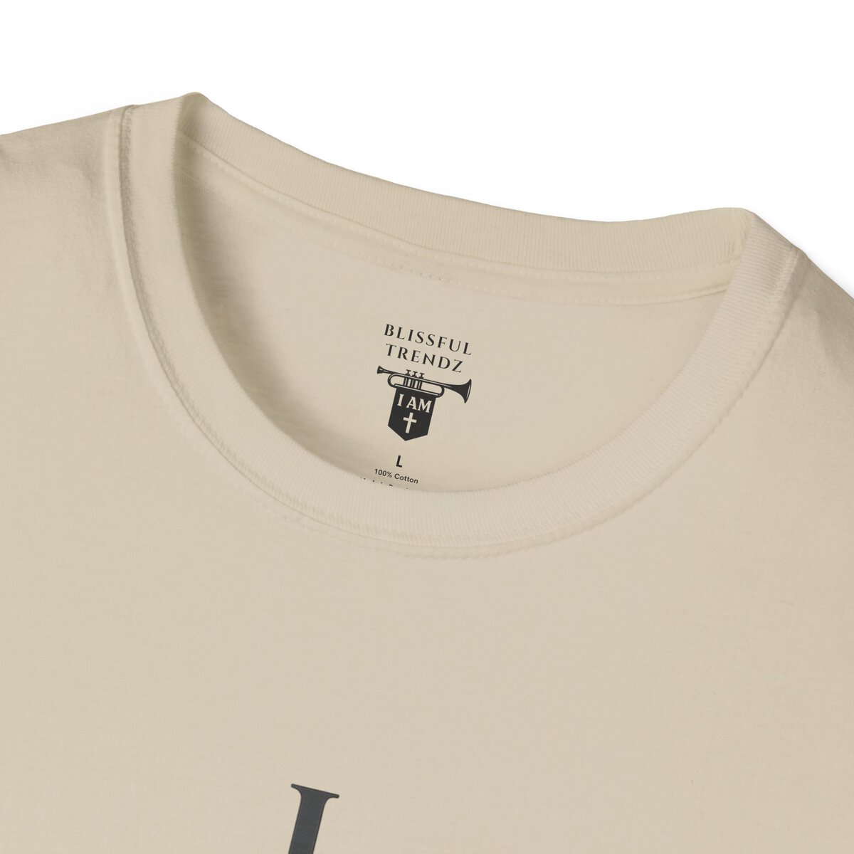I AM Here To Do His Will - HEBREWS 10:7 - Typography - Unisex Softstyle T-Shirt - Image 11