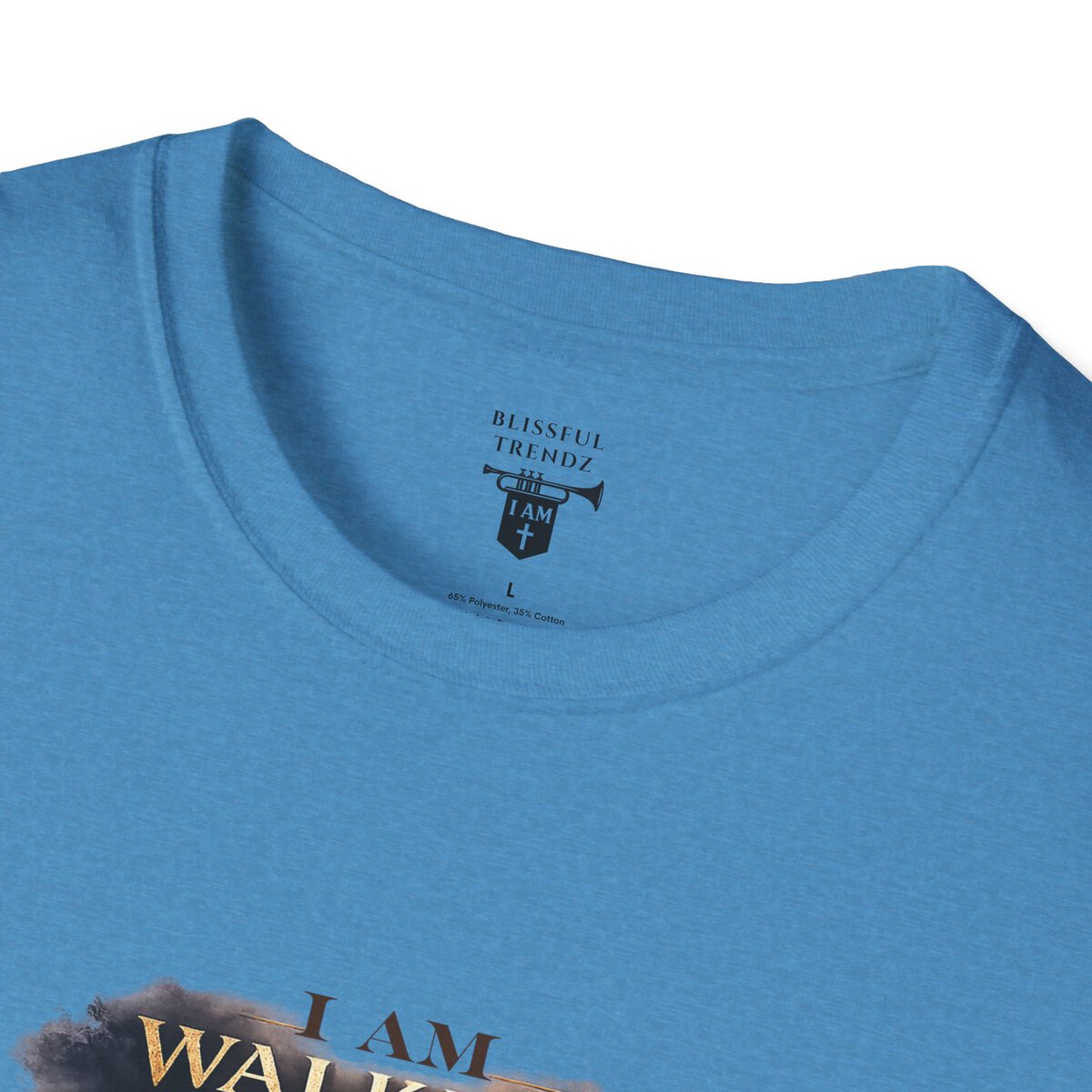 I AM WALKING WITH THEE DAILY - PSALM 119:105 - SCRIPTURE - Unisex Softstyle T-Shirt - Image 23