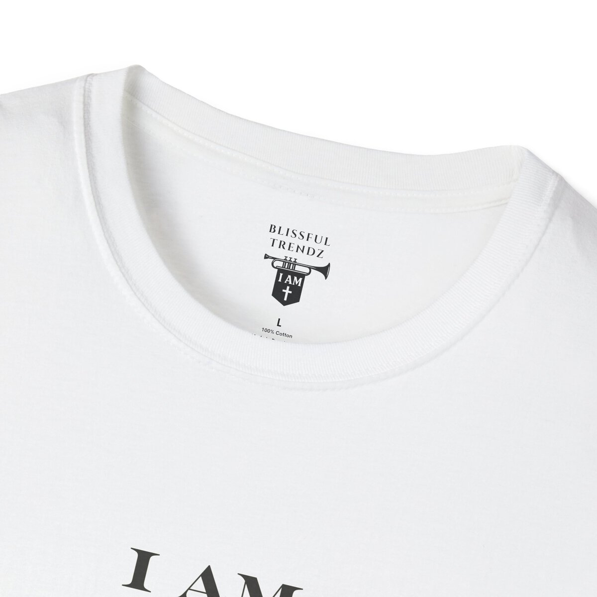 I AM NOT CONFORMING - ROMANS 12:2 - STATUE - Unisex Softstyle T-Shirt - Image 5