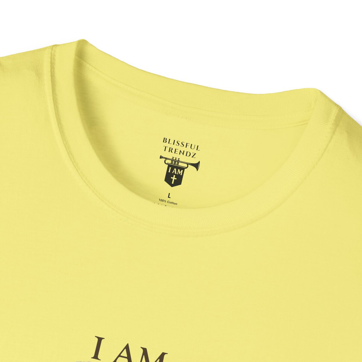 I AM Transformed By His Glory - 2 CORINTHIANS 3:18 - Veil Lifted - Unisex Softstyle T-Shirt - Image 2