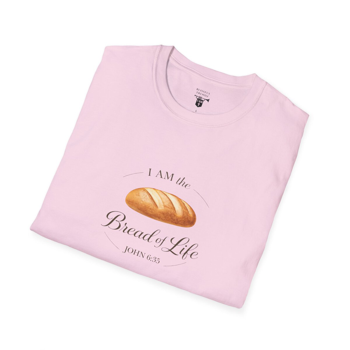I AM the Bread of Life - JOHN 6:35 - Unisex Softstyle T-Shirt - Image 39
