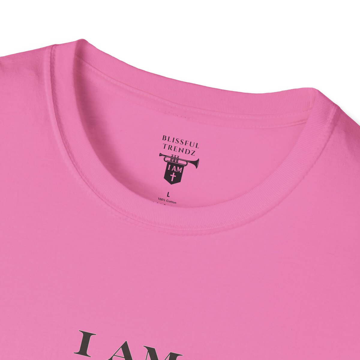 I AM NOT CONFORMING - ROMANS 12:2 - STATUE - Unisex Softstyle T-Shirt - Image 44