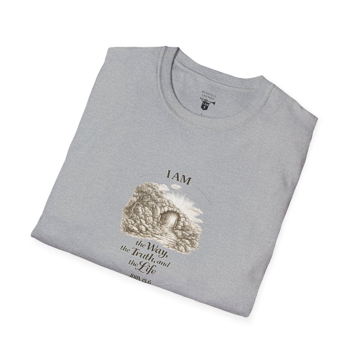 I AM the Way, the Truth, and the Life - JOHN 14:6 - Unisex Softstyle T-Shirt - Image 15