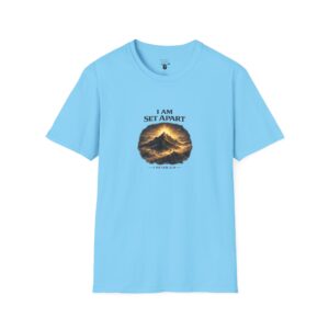 I AM Set Apart - 1 Peter 2:9 - Mountains - Unisex Softstyle T-Shirt