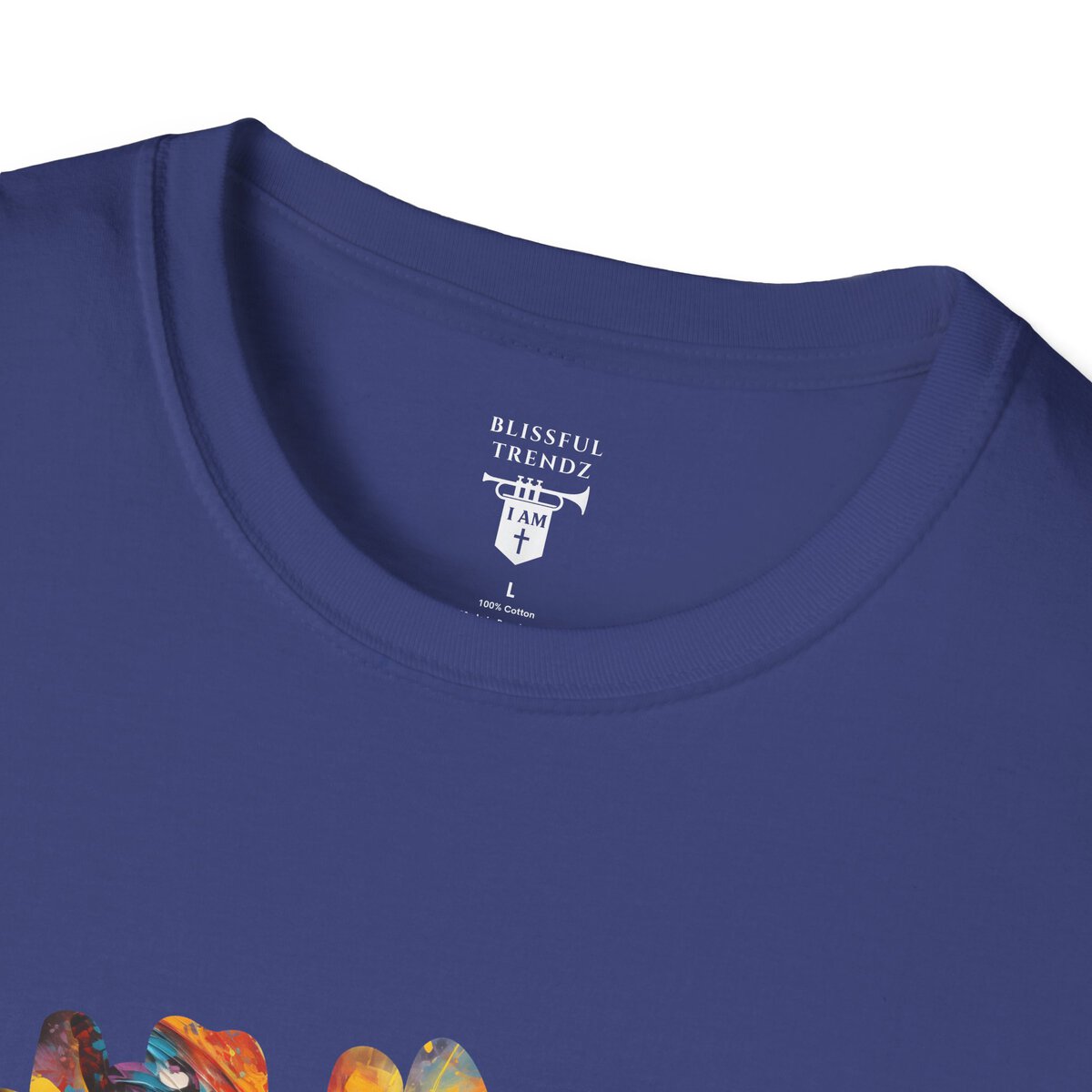 I AM Embracing My Uniqueness - I AM Letting My Soul Take Flight - Butterfly - Unisex Softstyle T-Shirt - Image 5