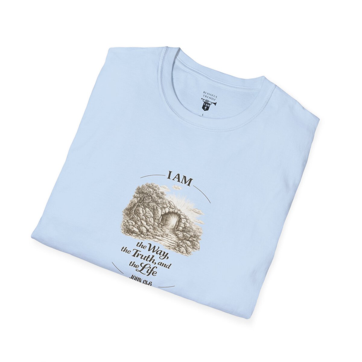 I AM the Way, the Truth, and the Life - JOHN 14:6 - Unisex Softstyle T-Shirt - Image 39