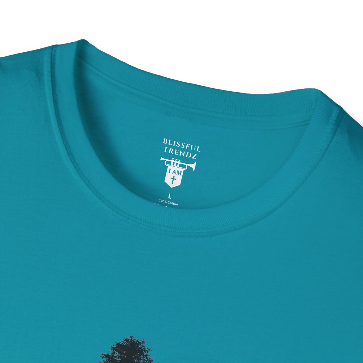 I Am a New Beginning - ISAIAH 43:19 - Sequoia Tree - Unisex Softstyle T-Shirt - Image 20