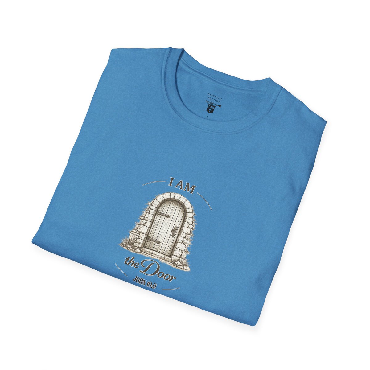 I AM the Door - JOHN 10:9 - Unisex Softstyle T-Shirt - Image 42