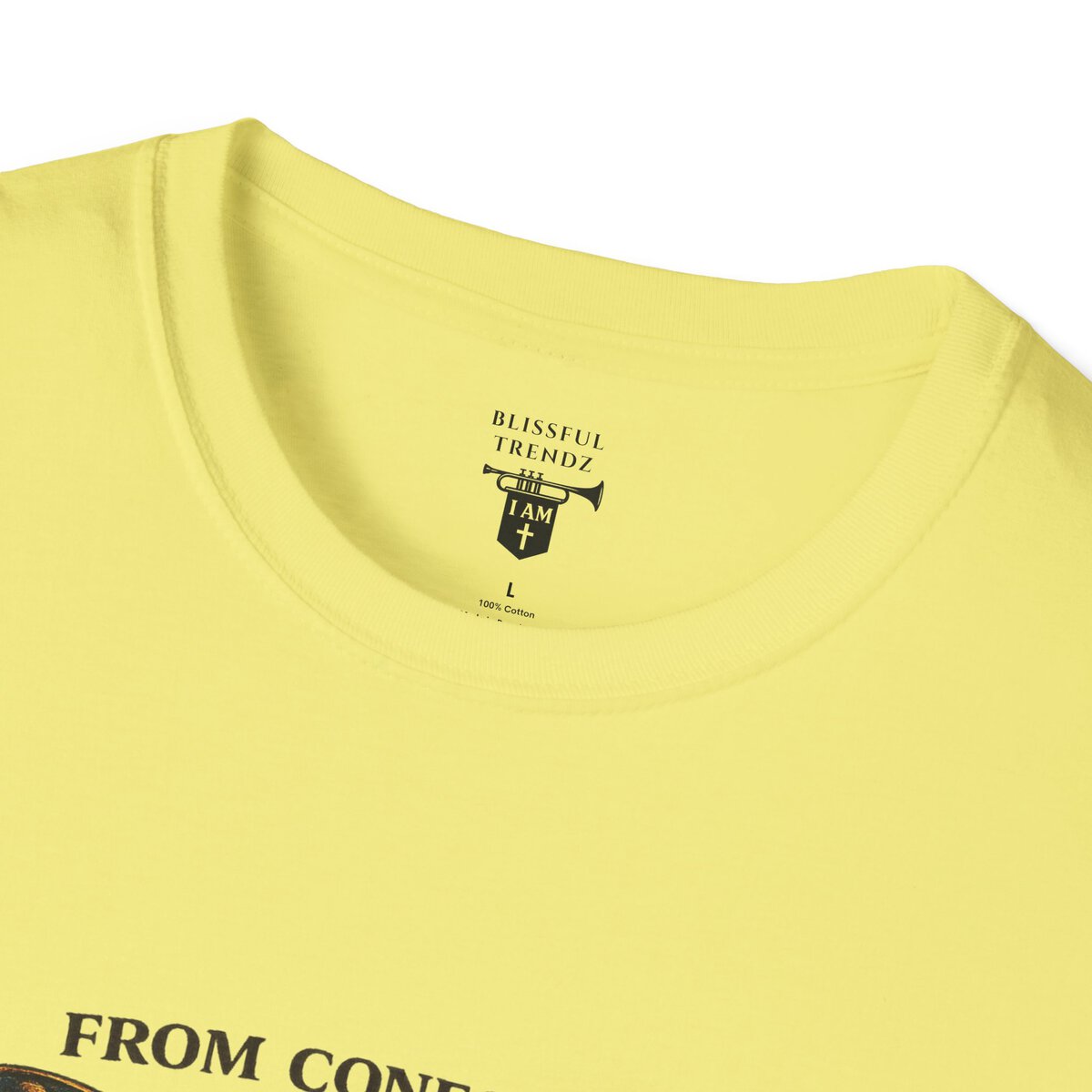 FROM CONFORMITY TO CHRIST - ROMANS 12:2 - BUTTERFLY - Unisex Softstyle T-Shirt - Image 23