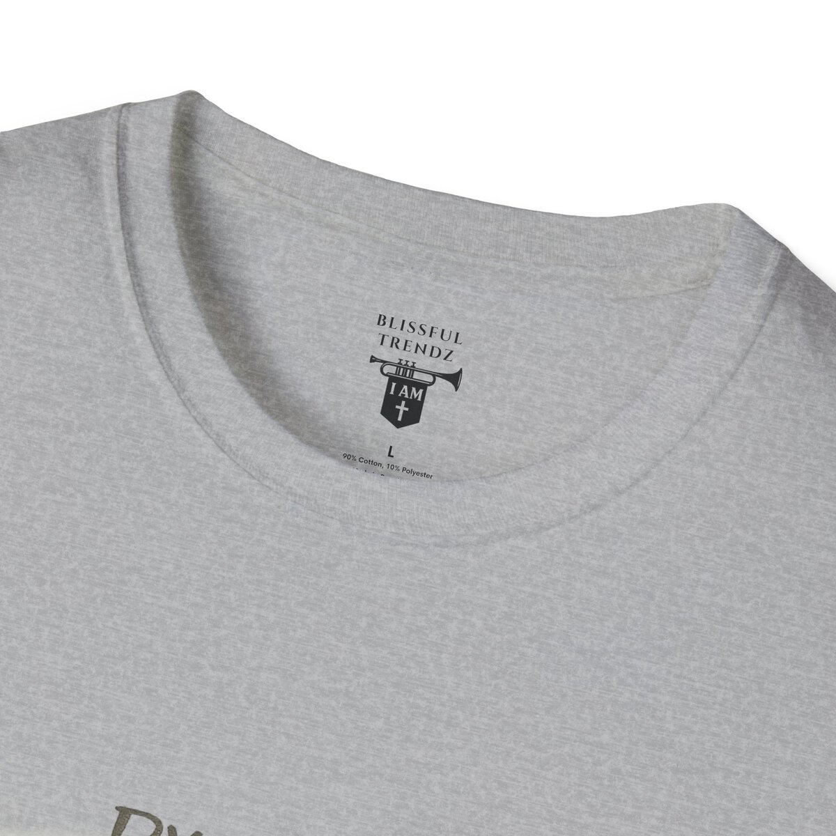 DYING DAILY - LIVING FULLY - TAKE UP YOUR CROSS DAILY - LUKE 9:23 - TYPOGRAPHY - Unisex Softstyle T-Shirt - Image 14