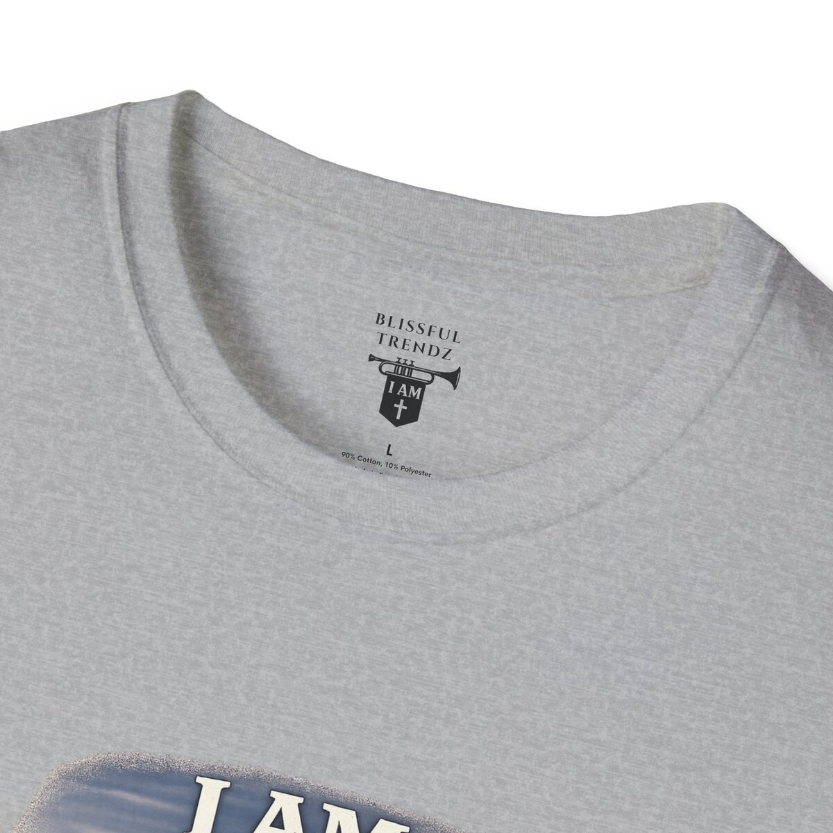 I AM REFINED BY FIRE - 1 PETER 1:7 - CAMPFIRE - Unisex Softstyle T-Shirt - Image 41