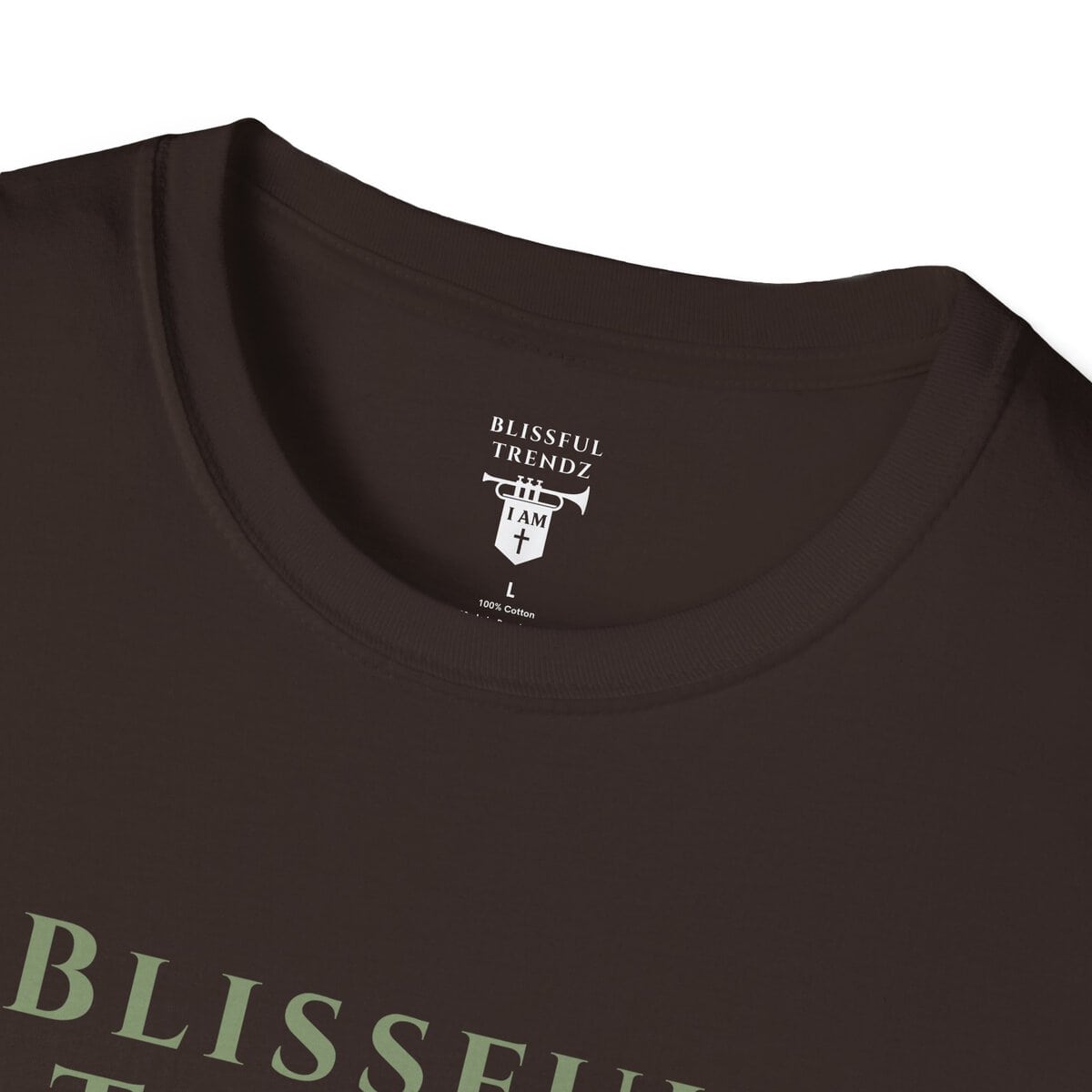Blissful Trendz - I AM - Banners For The Battle - Raised For The Nations - SGE - Unisex Softstyle T-Shirt - Image 14