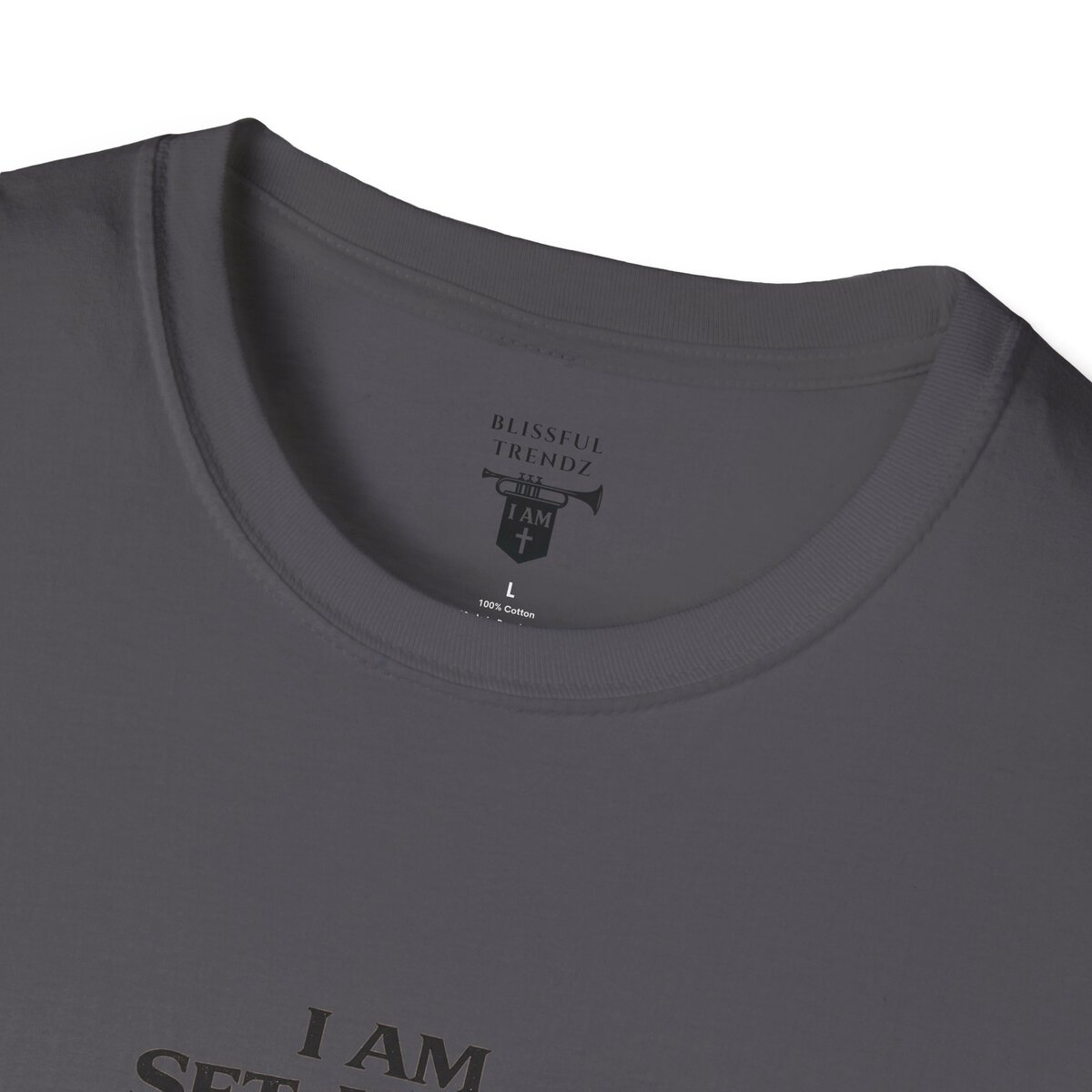 I AM Set Apart - 1 Peter 2:9 - Mountains - Unisex Softstyle T-Shirt - Image 32
