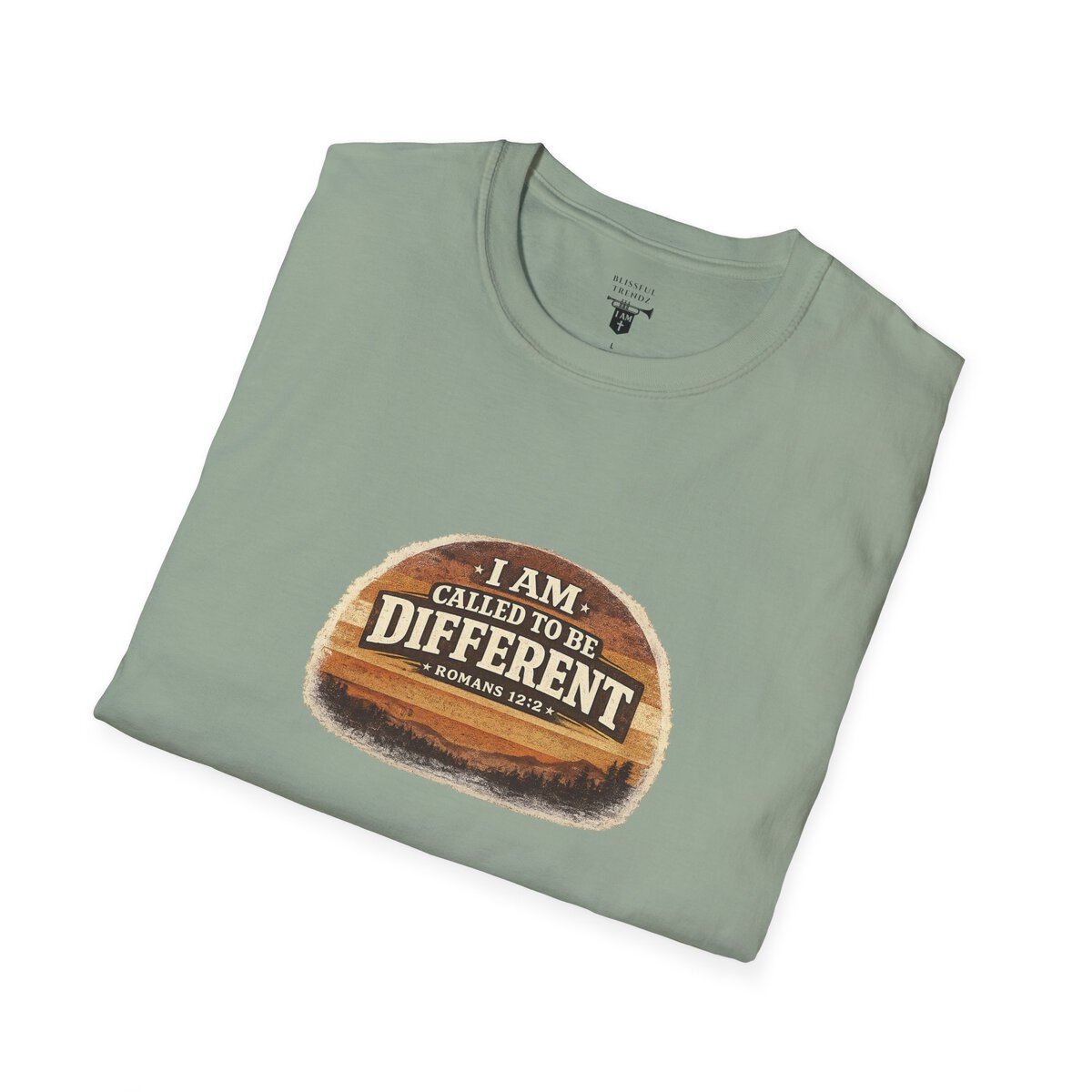 I AM CALLED TO BE DIFFERENT - ROMANS 12:2 - Unisex Softstyle T-Shirt - Image 18