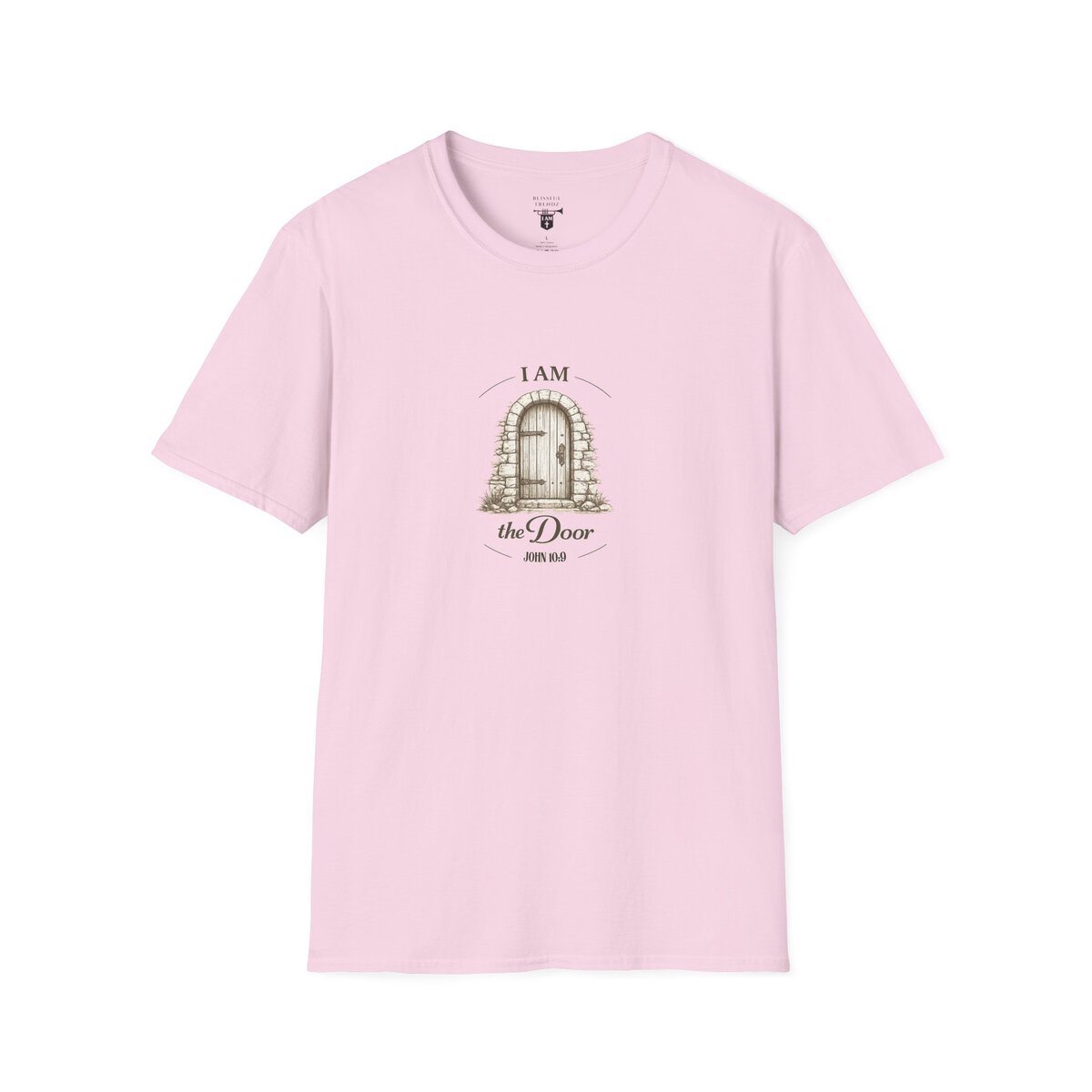 I AM the Door - JOHN 10:9 - Unisex Softstyle T-Shirt - Image 34