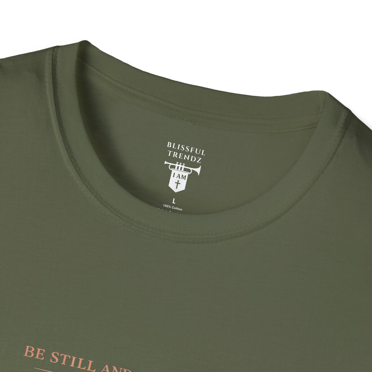 Be Still And Know That I AM God - PSALM 46:10 - Mountains - MTD PCH - Unisex Softstyle T-Shirt - Image 14