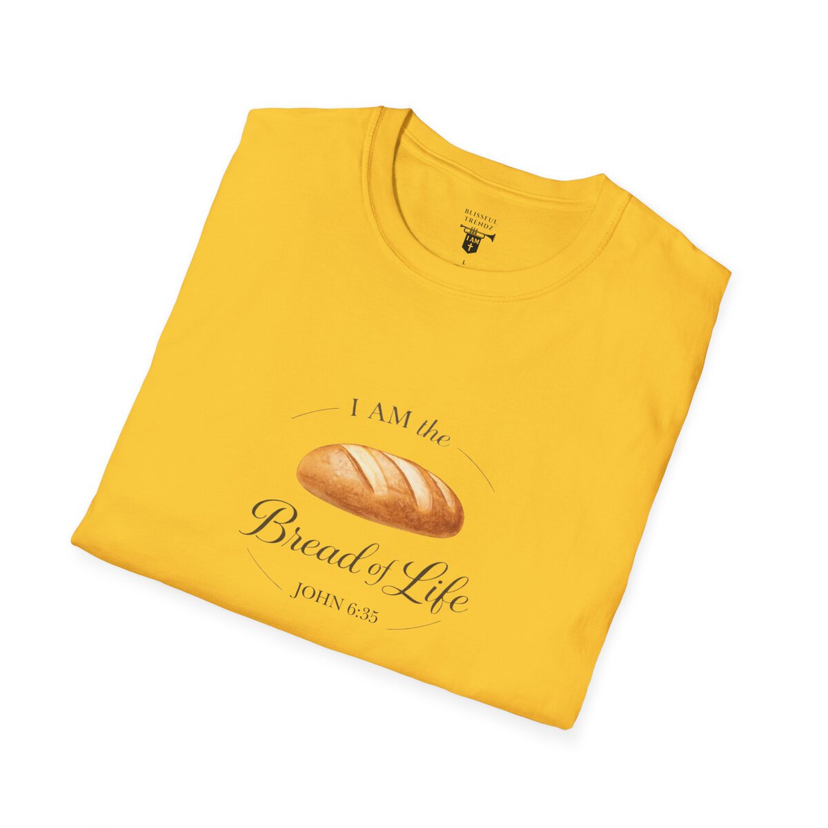 I AM the Bread of Life - JOHN 6:35 - Unisex Softstyle T-Shirt - Image 24