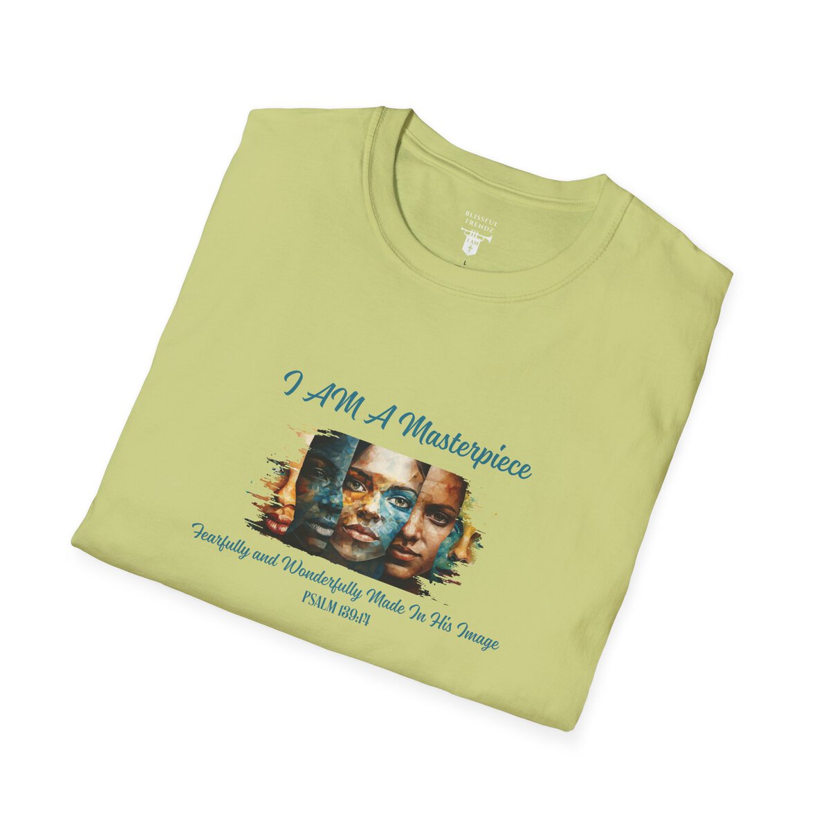 I AM A Masterpiece - Fearfully and Wonderfully Made In His Image - PSALM 139:14 - Unisex Softstyle T-Shirt - Image 18