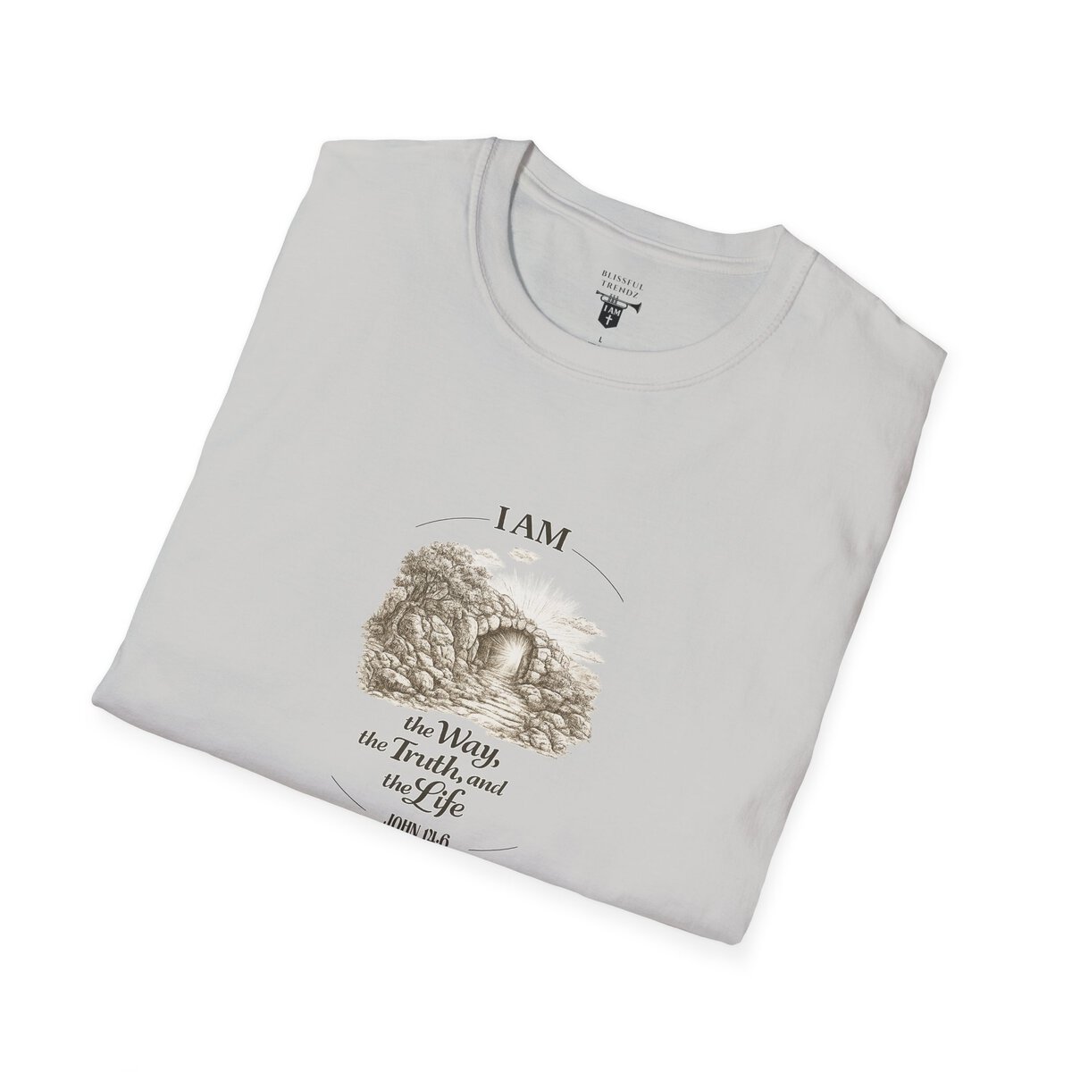 I AM the Way, the Truth, and the Life - JOHN 14:6 - Unisex Softstyle T-Shirt - Image 12