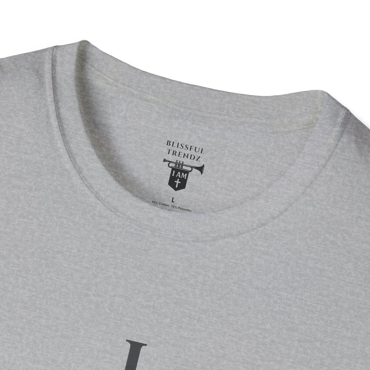 I AM Here To Do His Will - HEBREWS 10:7 - Typography - Unisex Softstyle T-Shirt - Image 14