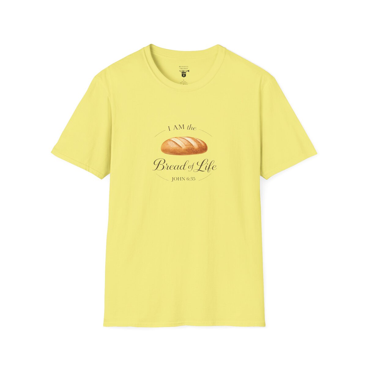 I AM the Bread of Life - JOHN 6:35 - Unisex Softstyle T-Shirt - Image 16