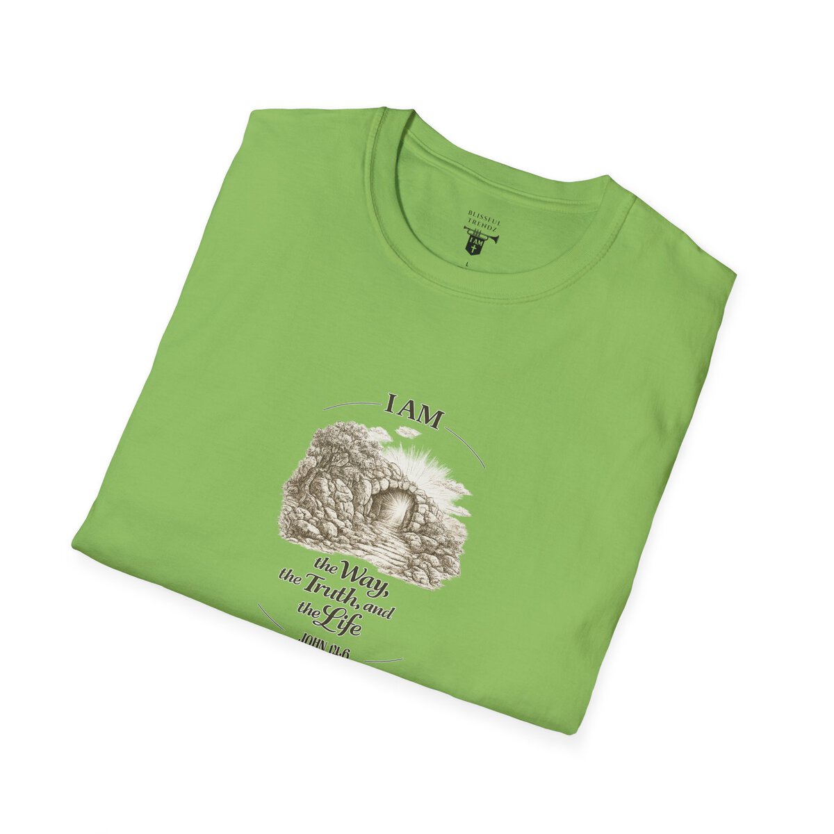 I AM the Way, the Truth, and the Life - JOHN 14:6 - Unisex Softstyle T-Shirt - Image 30